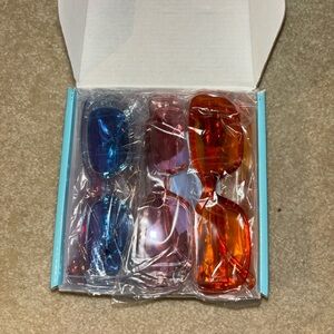 Set of 8 Colorful Sunglasses